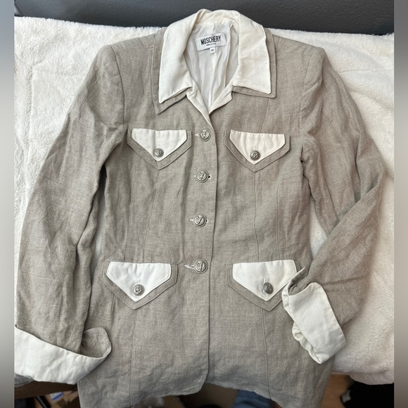 moschery Jackets & Blazers - Moschery linen blazer